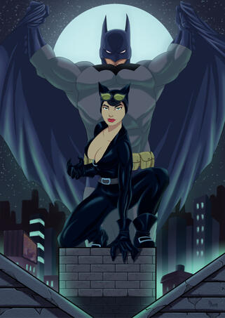 Batman and Catwoman